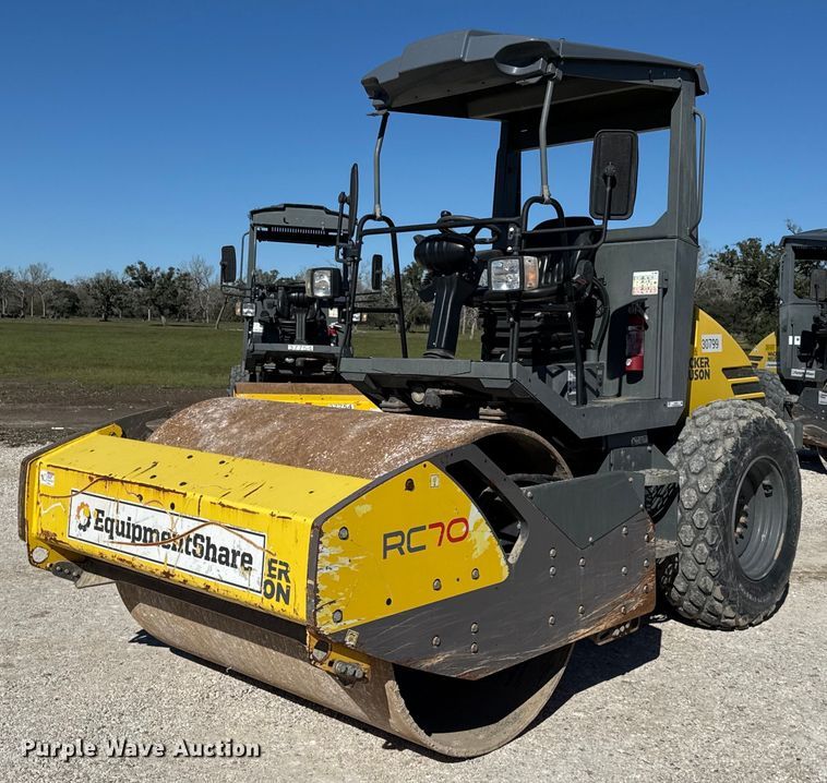 2019 Wacker Neuson RC70 single drum vibratory roller - EJ3378