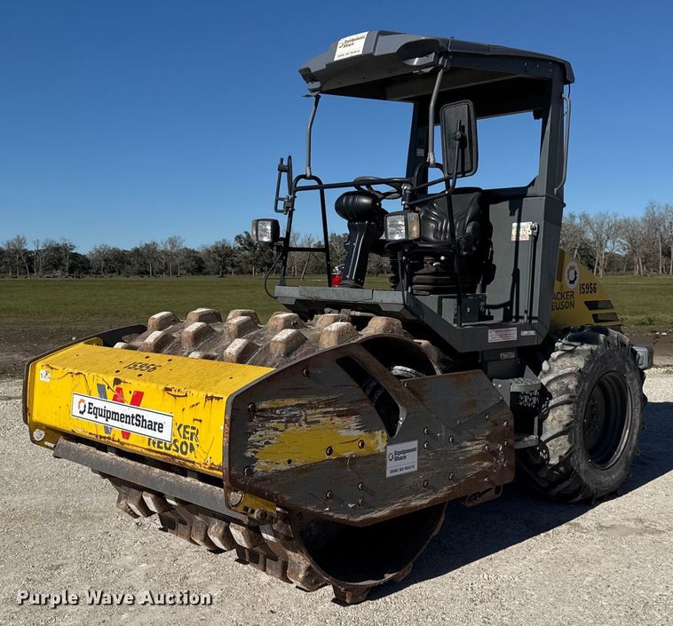 2018 Wacker Neuson RC70P single drum vibratory roller - EJ3380