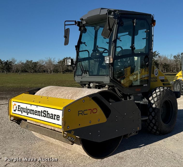 2019 Wacker Neuson RC70 single drum vibratory roller - EJ3392