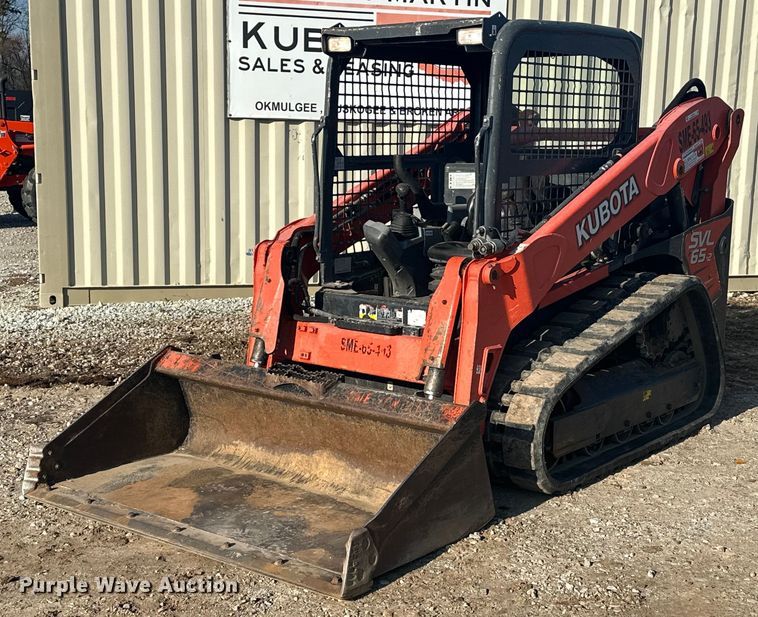 2020 Kubota SVL65-2 tracked skid steer loader - EJ5178