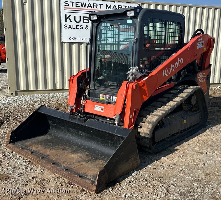 2022 Kubota SVL65-2 tracked skid steer loader - EJ5180