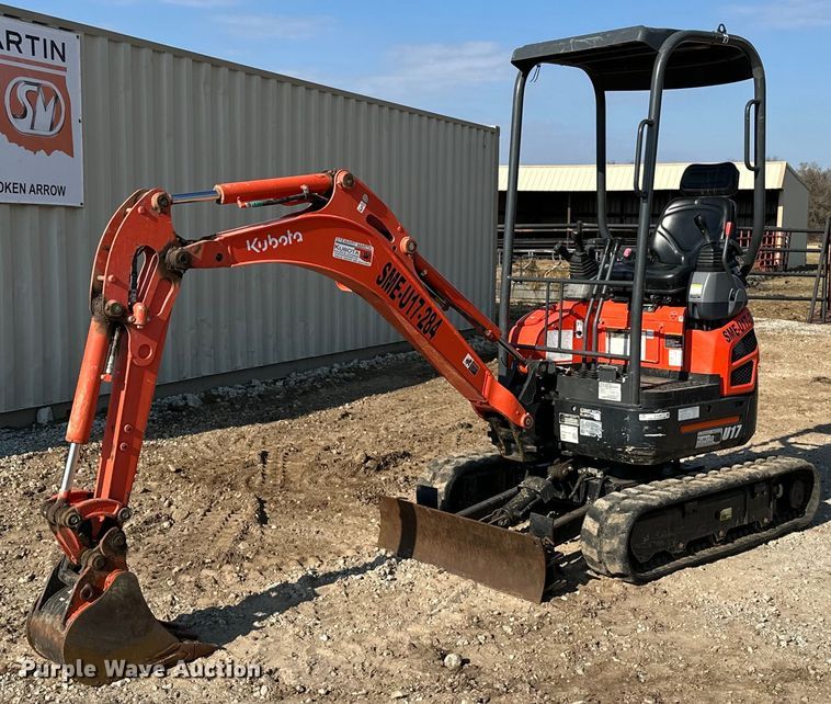 2022 Kubota U17 mini excavator - EJ5189