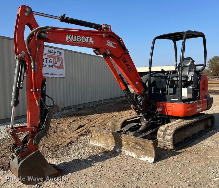 2020 Kubota KX040-4 mini excavator - EJ5190