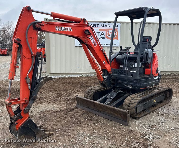 Kubota U25 Super Series mini excavator - EJ5238