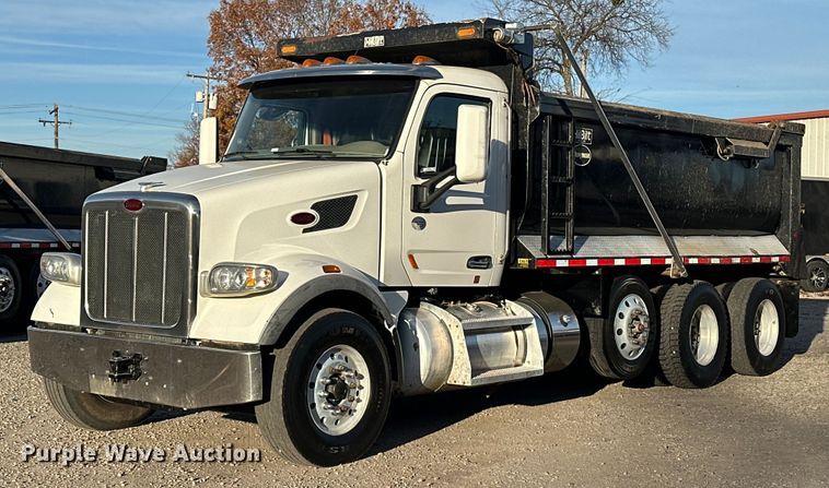 2020 Peterbilt 567 dump truck - EJ5256