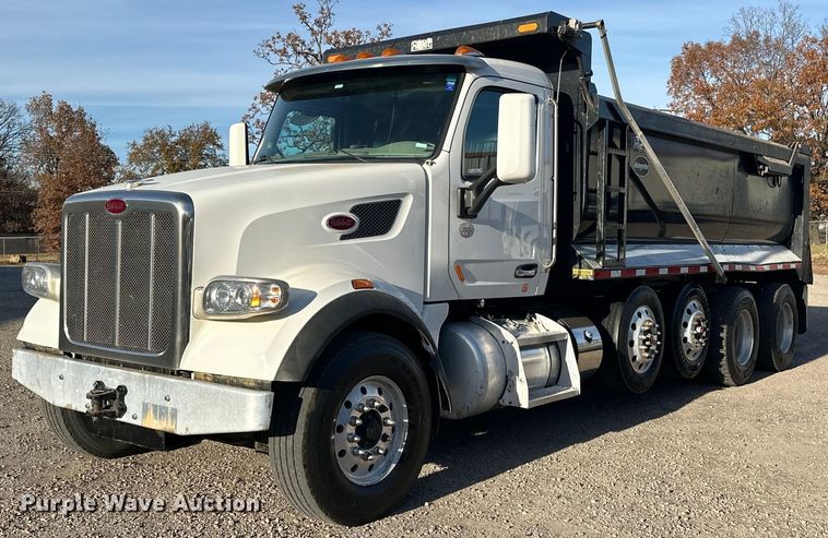2019 Peterbilt 567 dump truck - EJ5257