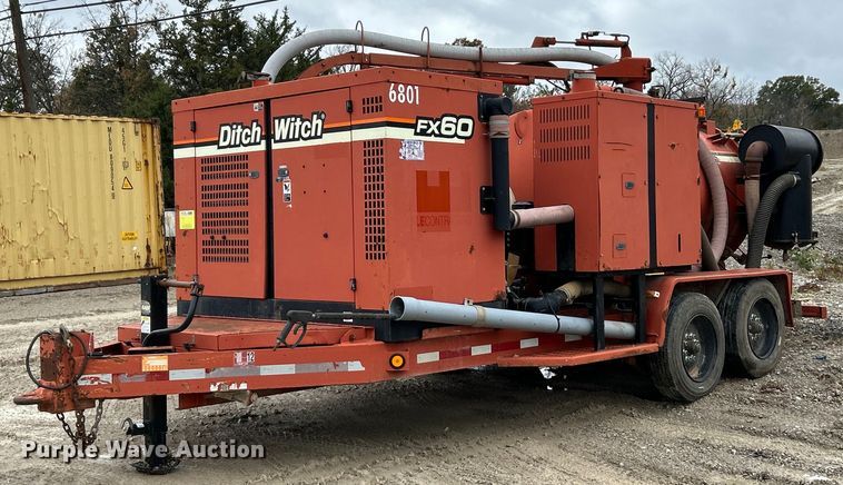 2010 Ditch Witch FX60 vacuum excavator - EK3712