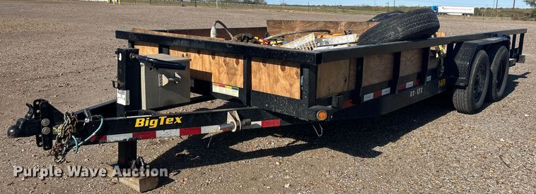2024 Big Tex 14PI-20BK utility trailer - EL6512