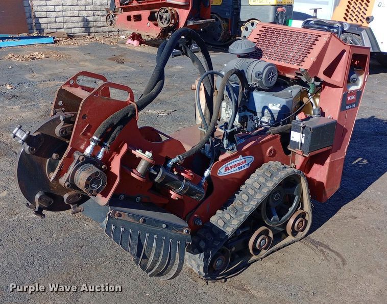 2017 Toro STX-26 23208 stump grinder - EN8608