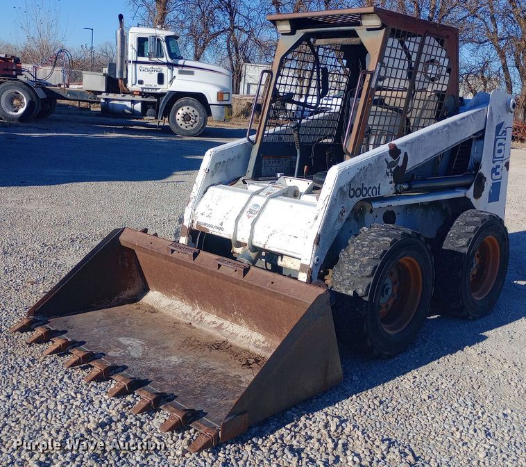 1997 Bobcat 763 skid steer loader - EN8611