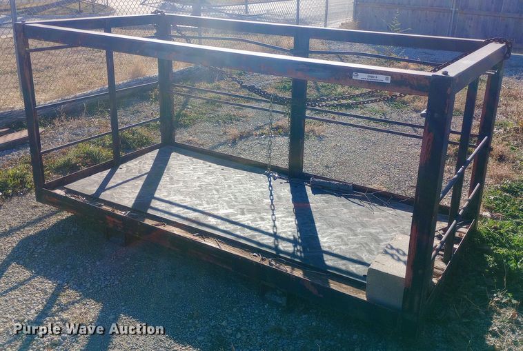 Shop built man basket - EN8614