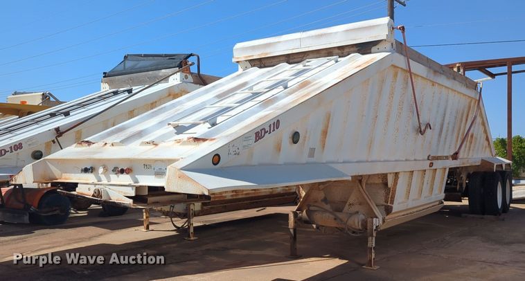2002 CPS bottom dump trailer - EQ2267