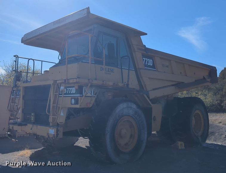 1999 Caterpillar 773D haul truck - ER4587