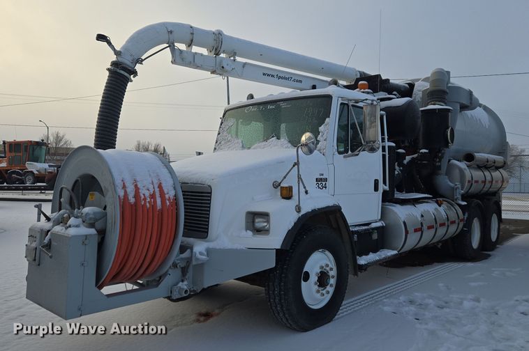 1997 Freightliner FL80 sewer jetter truck - ER5037