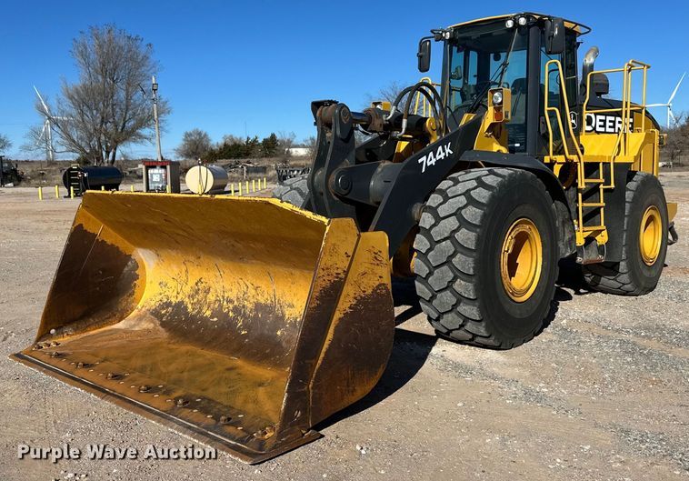 2012 John Deere 744K wheel loader - ER8451