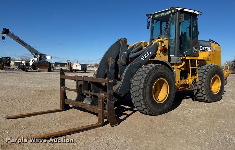 2006 John Deere 624J wheel loader - LH9349