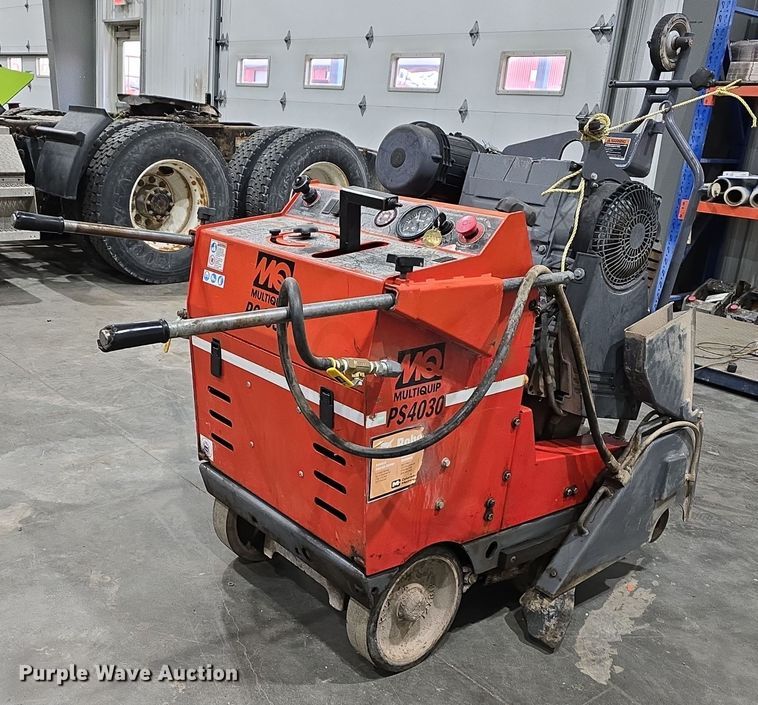 MultiQuip PS403020 concrete saw - LX9018