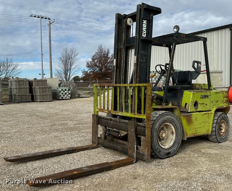 Clark C500YS80 forklift - MS9998