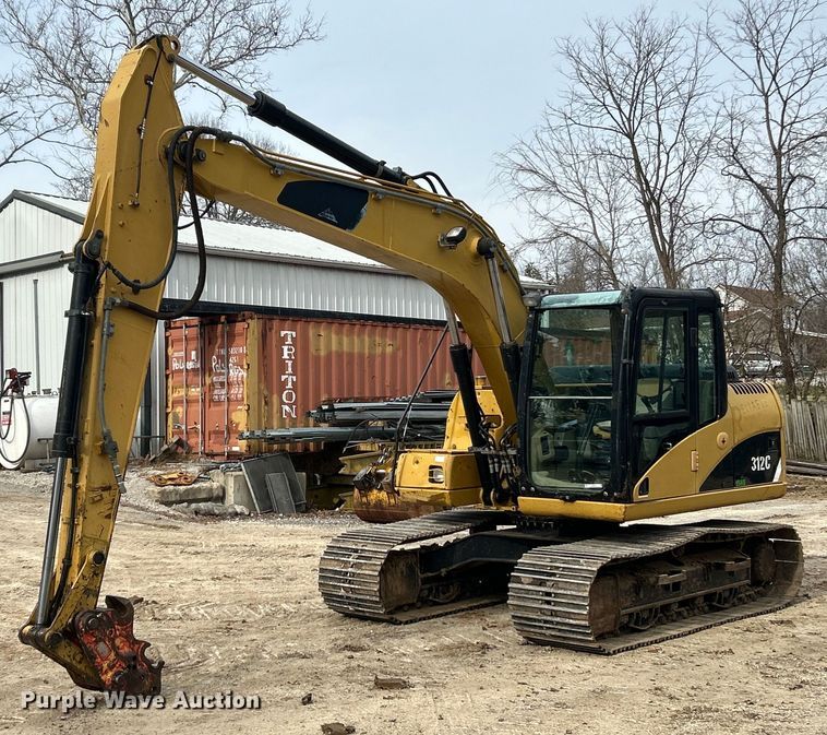 2008 Caterpillar 312C excavator - NJ9672