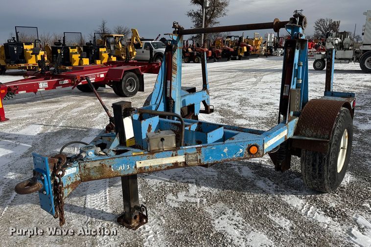 1993 Butler trailer mfg  HWSC-80 reel trailer - OG9763