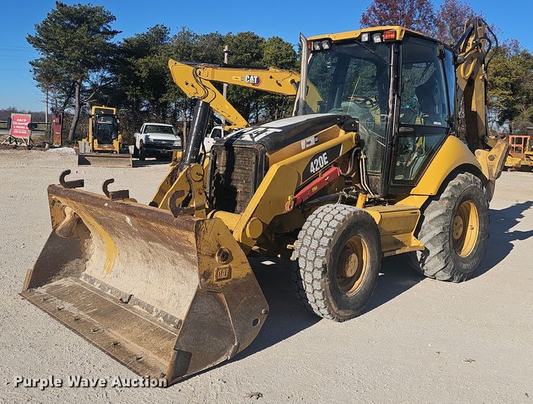 2007 Caterpillar 420E backhoe - OJ9221