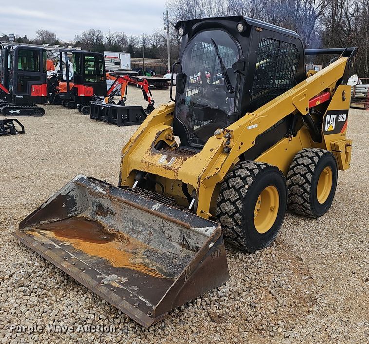 2019 Caterpillar 262D skid steer loader - OJ9286