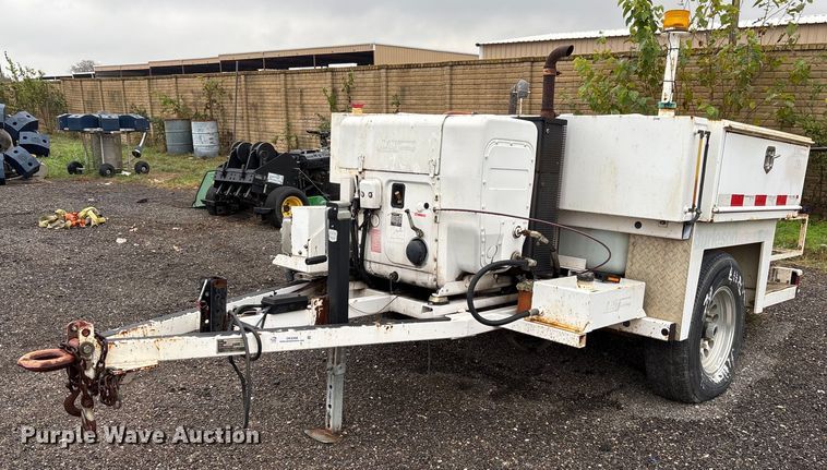 2003 US Jetting Inc 4018-300TRL sewer jetter trailer - OK9308