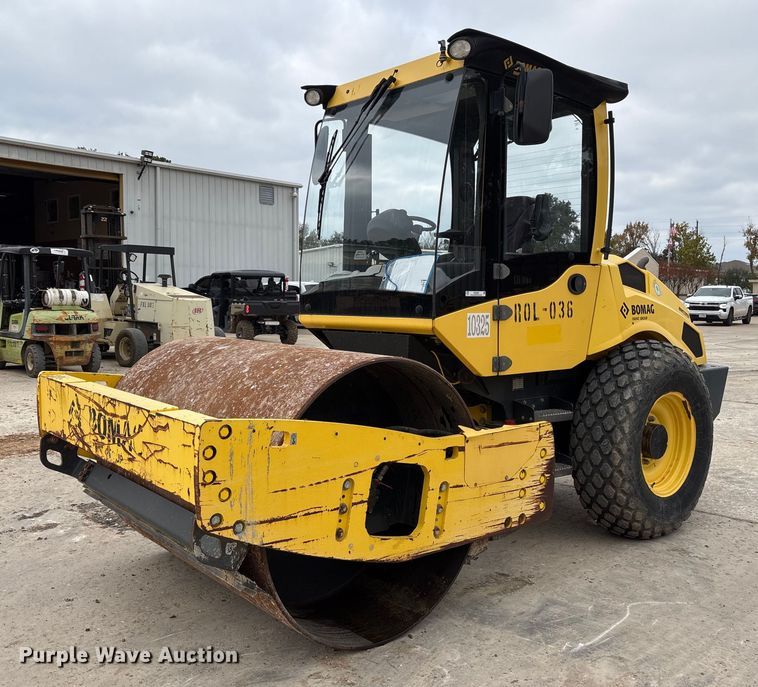 2014 Bomag BW177D-5 single drum vibratory roller - OK9382