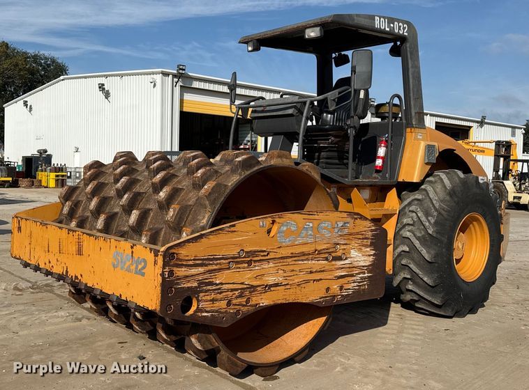 2004 Case SV212 single drum vibratory roller - OK9392