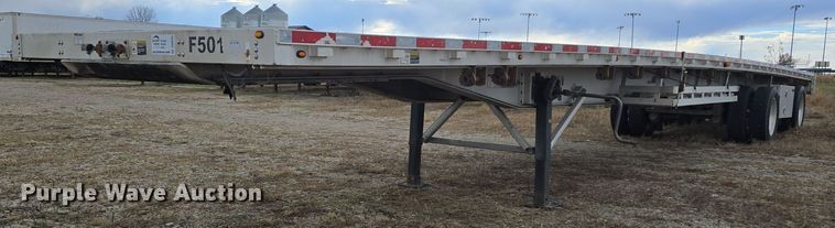 2014 Wilson AF-1080 flatbed trailer - DV0004