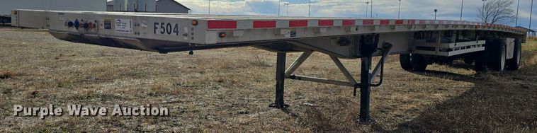 2014 Wilson AF-1080 flatbed trailer - DV0006