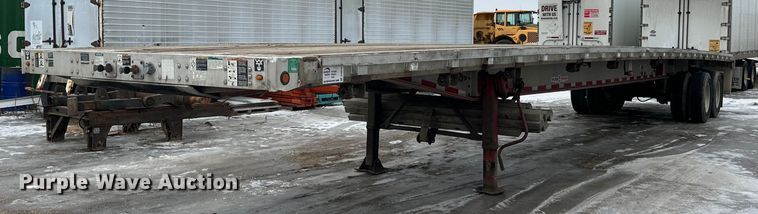 2008 Wilson ACF-300 flatbed trailer - DV0535