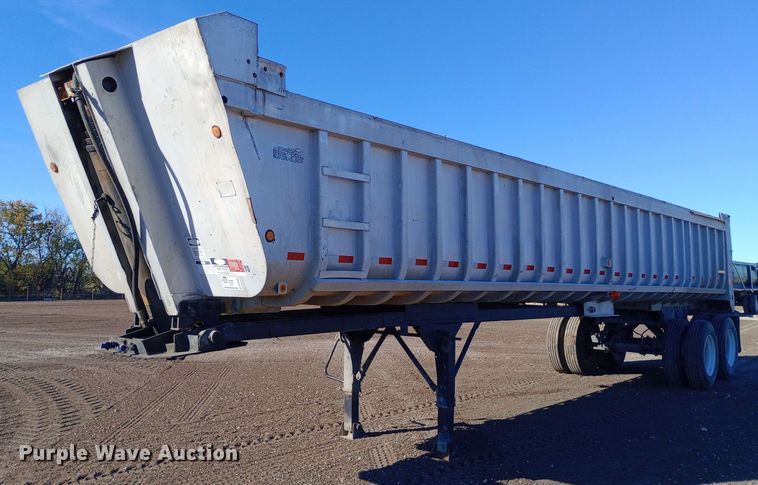 1986 Fruehauf end dump trailer - DW0934
