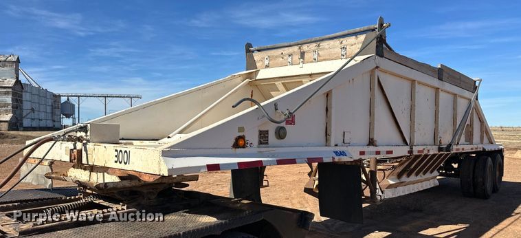 1985 Ranch bottom dump trailer - ER8358
