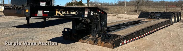 2020 Kaufman lowboy equipment trailer - ER8447