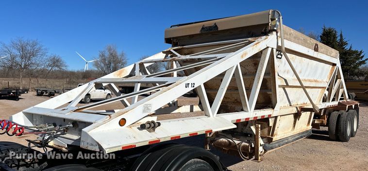 2008 CPS Manac  LWBD-240 bottom dump trailer - ER8448