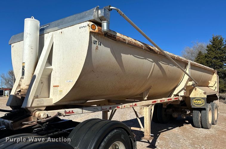 2018 Mac end dump trailer - ER8450