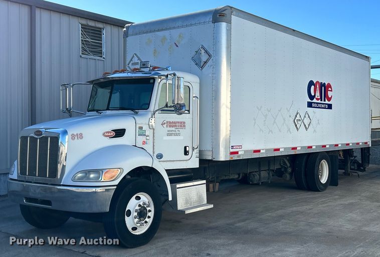 2014 Peterbilt 337 box truck - NJ9572