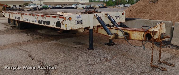 2003 Landoll tilt deck equipment trailer - DH1438