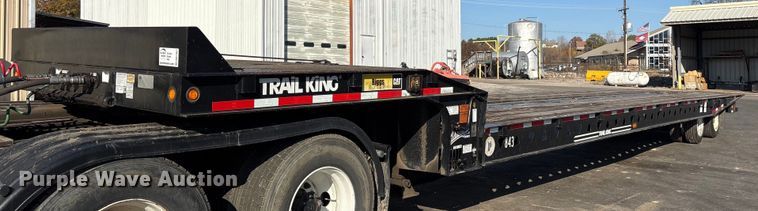 2012 Trail King TK70SA-482 lowboy equipment trailer - DM1887