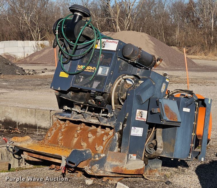 RoadHog backhoe cold planer attachment - DT7579