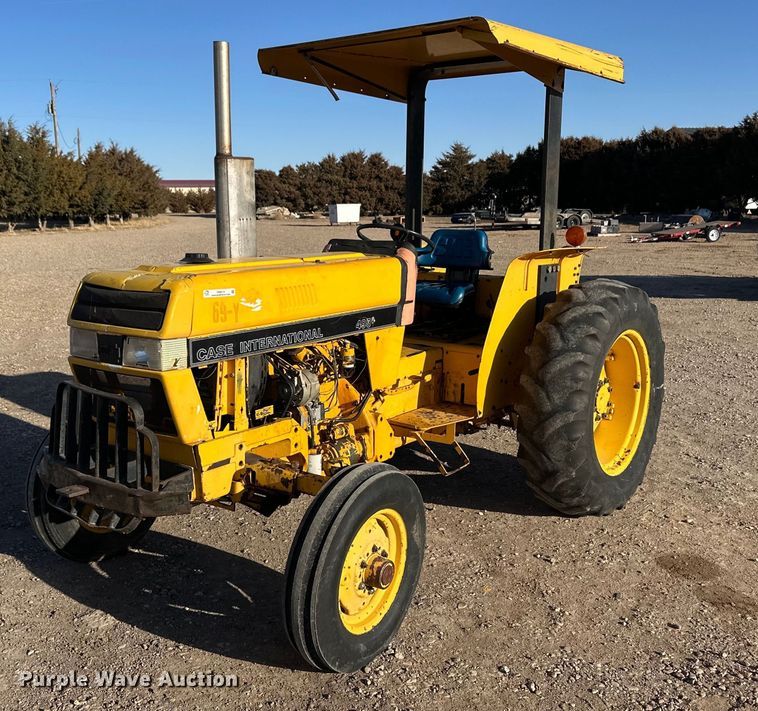 1991 Case IH 495 tractor - ER8514