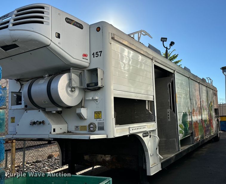2010 Hackney Spectrum TS refrigerated van trailer - EI4054