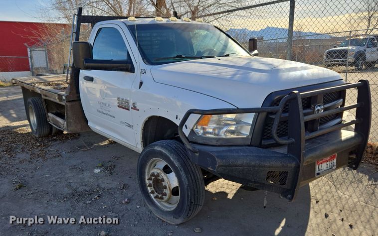 2014 Dodge Ram 4500HD flatbed truck - ER5055