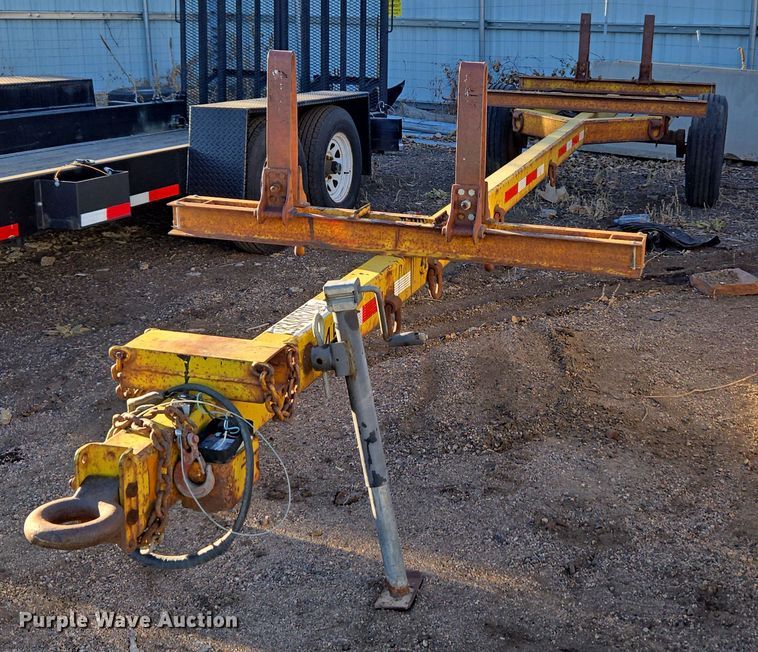 1994 Shop built pole trailer - YA0156