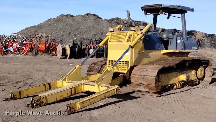1999 Komatsu D65PX-12 cable plow - DG4497