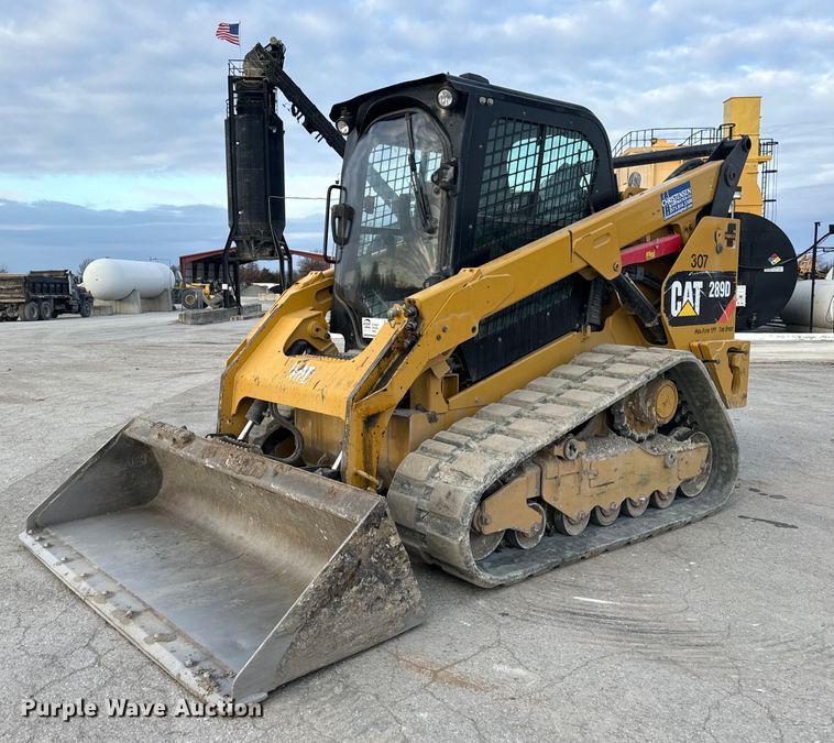 2017 Caterpillar  289D tracked skid steer loader - DP6821