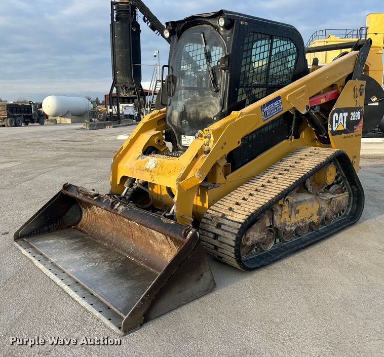 2017 Caterpillar  289D tracked skid steer loader - DP6822