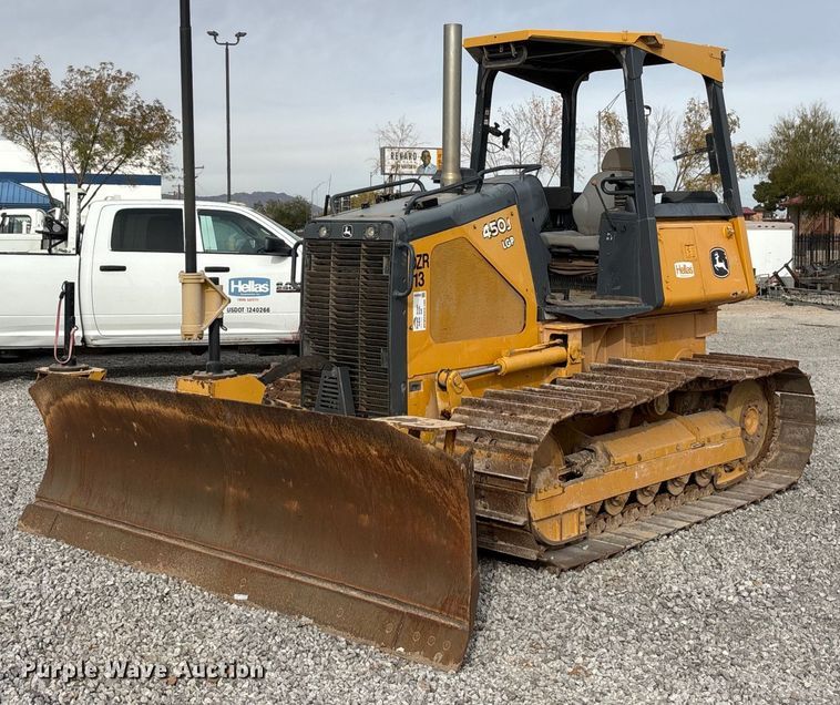 2007 John Deere 450J LGP dozer - EE0004