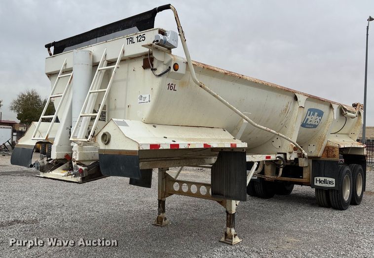 2007 Ranch Mfg end dump trailer - EE0008